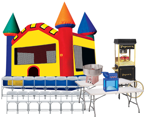 Kids Party Rental Business Advertising and Party Rental Marketing Services